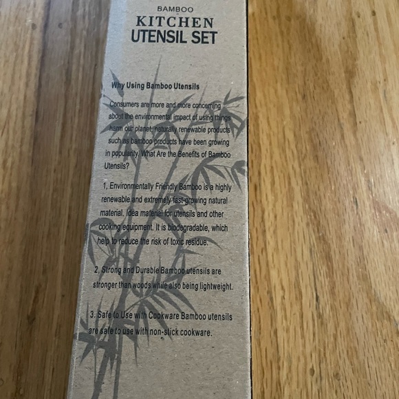 NWT Star Wars Bamboo Kitchen Utensils Set of 6 - Picture 3 of 3
